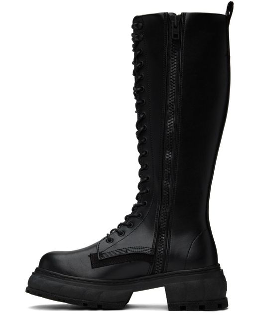 Viron Black Volt Boots for men