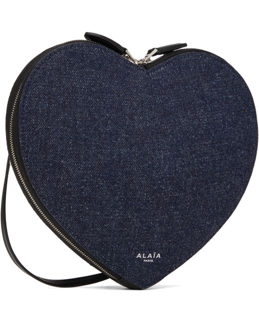 Alaïa ブルー 'Le Coeur' バッグ Blue