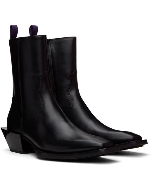 Eytys Black Luciano Boots for men