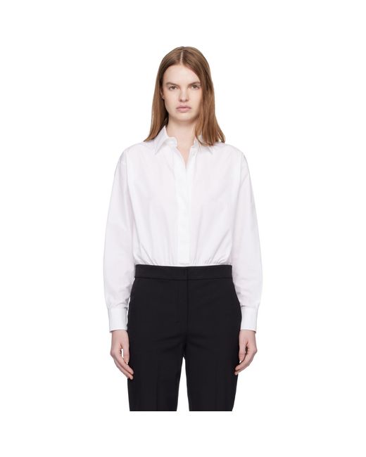 Max Mara White Mxmaere Bodysuit