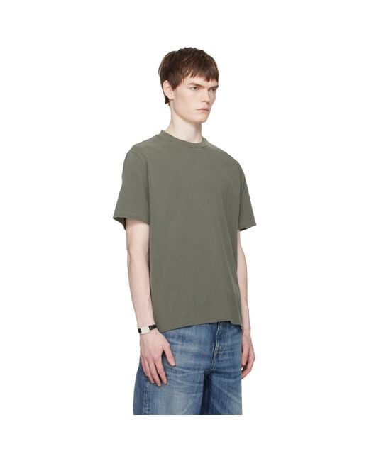 Our Legacy Gray Box T-Shirt for men