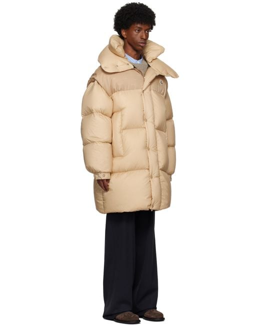 メンズ Moncler Verone ロング ダウンジャケット Black