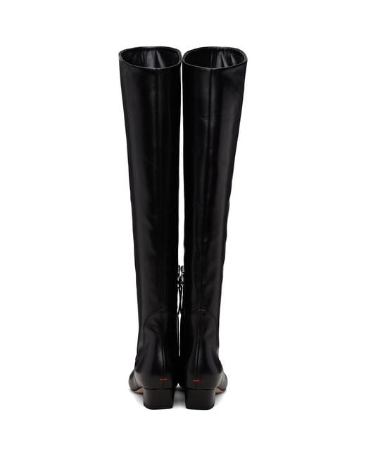 Aeyde Black Yonda Tall Boots