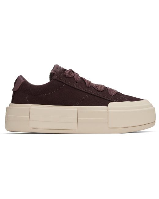 Converse Black Burgundy Chuck Taylor All Star Cruise Low Top Sneakers