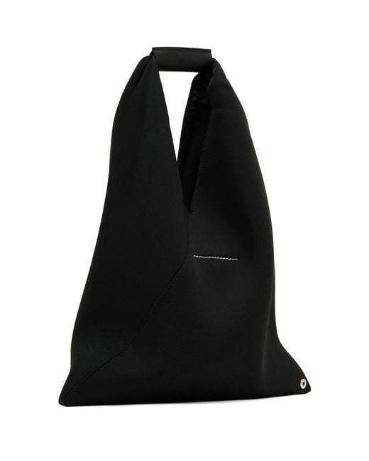 MM6 by Maison Margiela Black Classic Small Tote