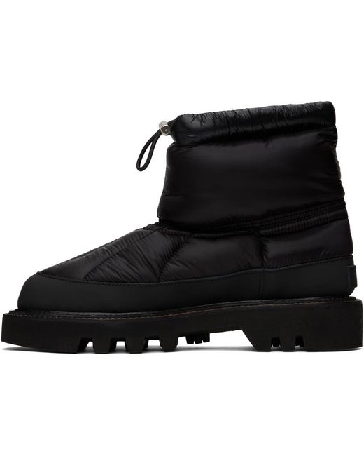 Sacai Black Padded Boots for men