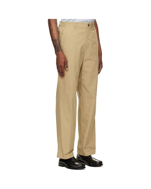 A.P.C. Natural Dylan Trousers for men