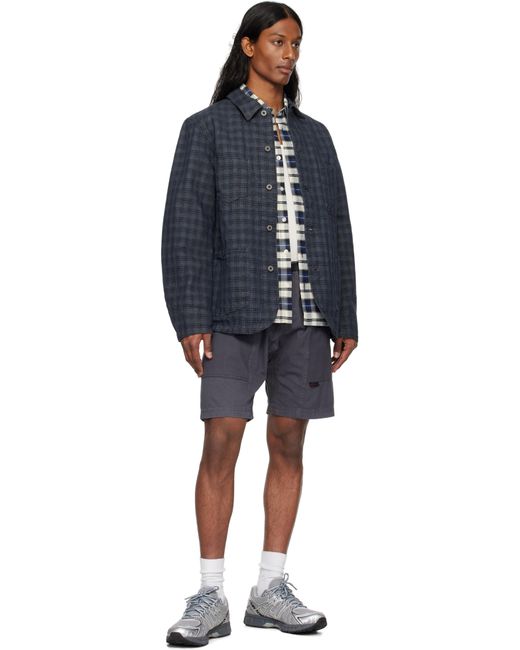 Gramicci Blue Gadget Shorts for men