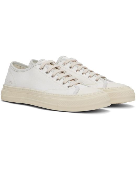 Common Projects Black Off- Tournament Sneakers for men