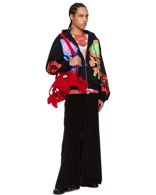 メンズ Vivienne Westwood ブラック Tuesday フラットシューズ Black