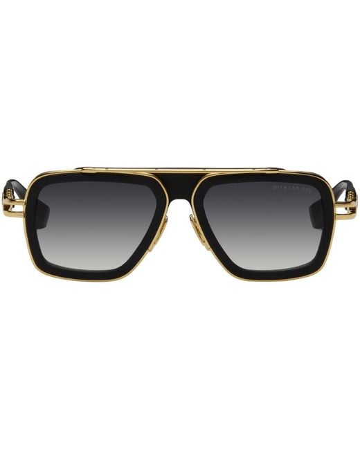 Dita Eyewear Black Lxn-Evo Sunglasses for men