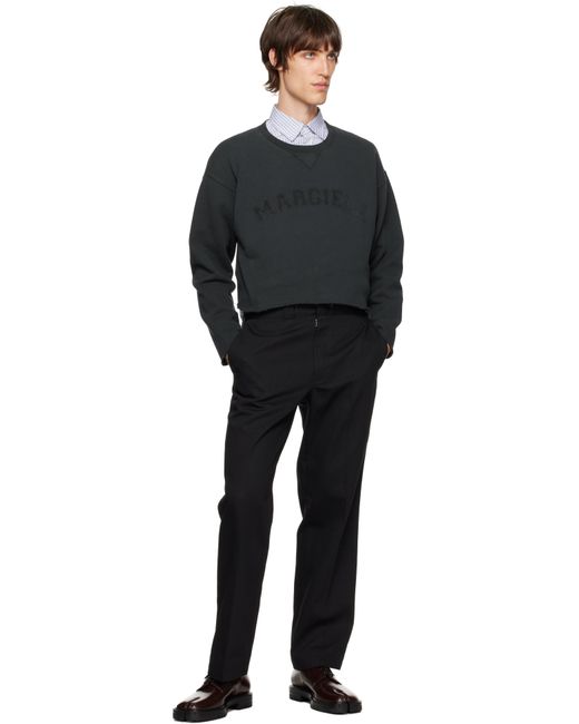 メンズ Maison Margiela Firm スウェットシャツ Black