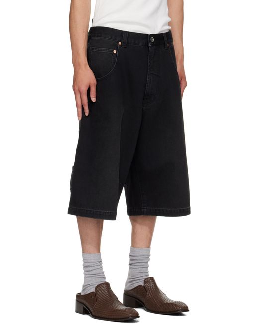 Short Hip-Hop Noir En Denim Vetements pour homme en coloris Black
