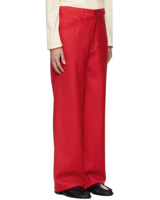 Pantalon jiro rouge Séfr pour homme en coloris Red