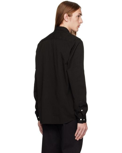 Norse Projects Black Anton Shirt for men