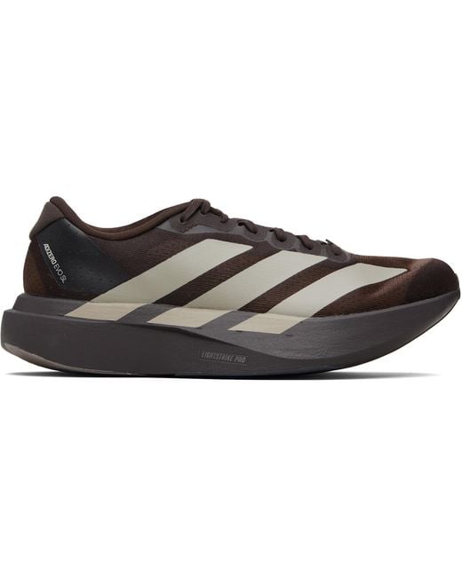 Adidas Originals Black Adizero Evo Sl Sneakers for men