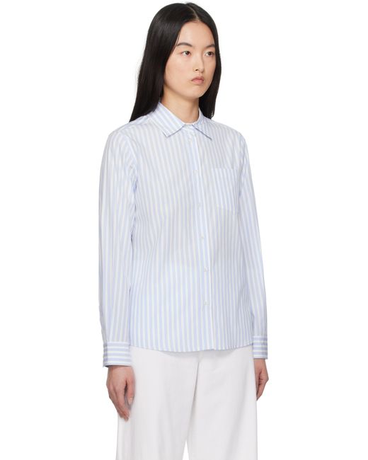 Weekend by Maxmara ブルー＆ホワイト Bahamas シャツ Multicolor