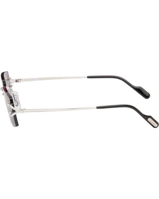 Cartier Gray 'Classic C De Sunglasses for men