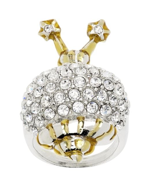 Collina Strada Metallic Snail Ring
