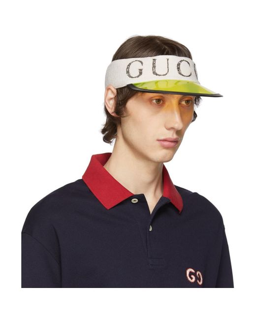 Gucci sun visors 2025