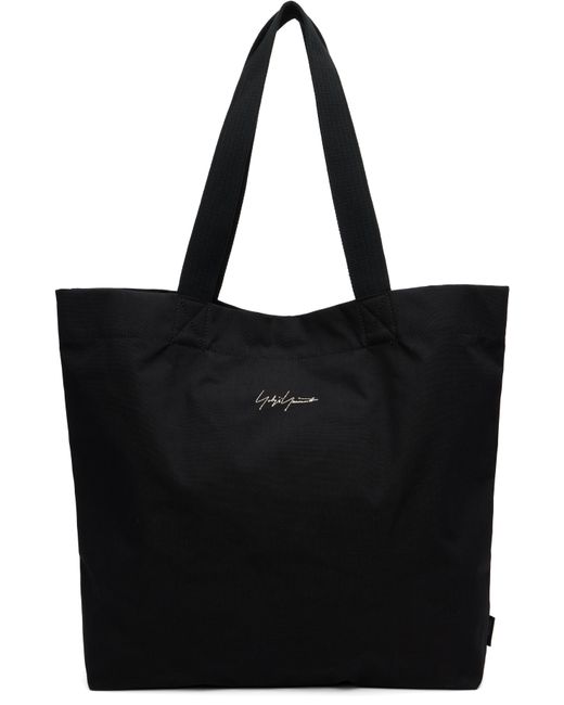 Yohji Yamamoto Black Y-3 Kuro Canvas Tote for men