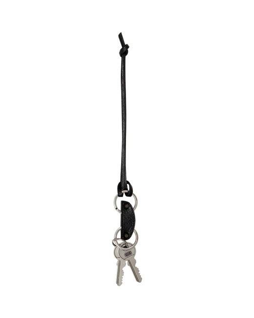 Balenciaga Metallic 'Le City Keys' Keychain for men