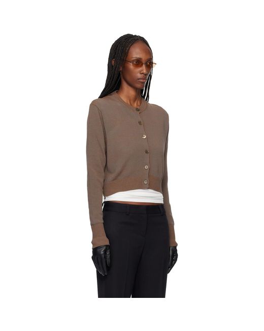 Our Legacy Black Micro Cardigan
