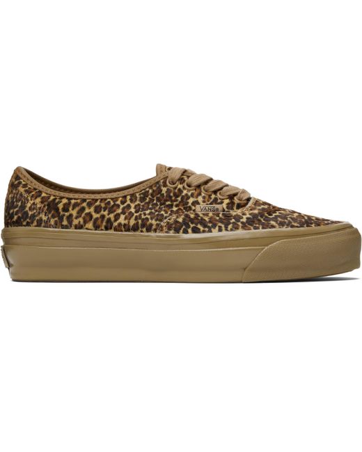 メンズ Vans ブラウン＆ブラック Lx Authentic 44 スニーカー Black