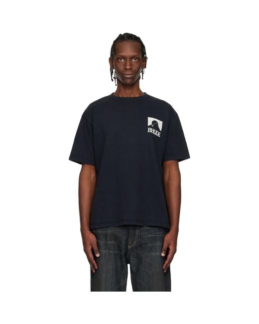 Rhude Black Moonlight Pack T-Shirt for men