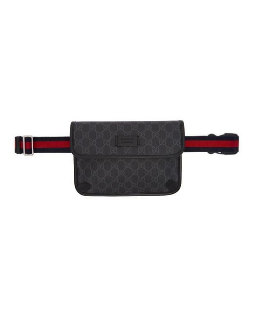 Gucci GG Black Belt Bag for men