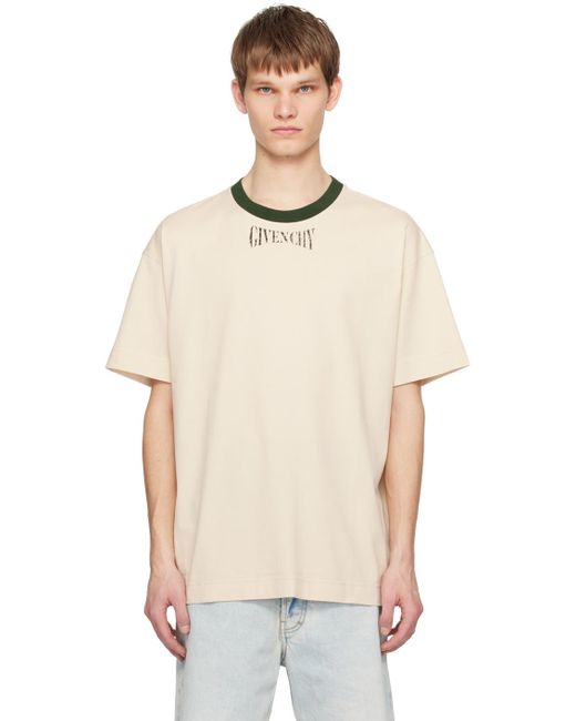 Givenchy Natural Standard-fit T-shirt for men