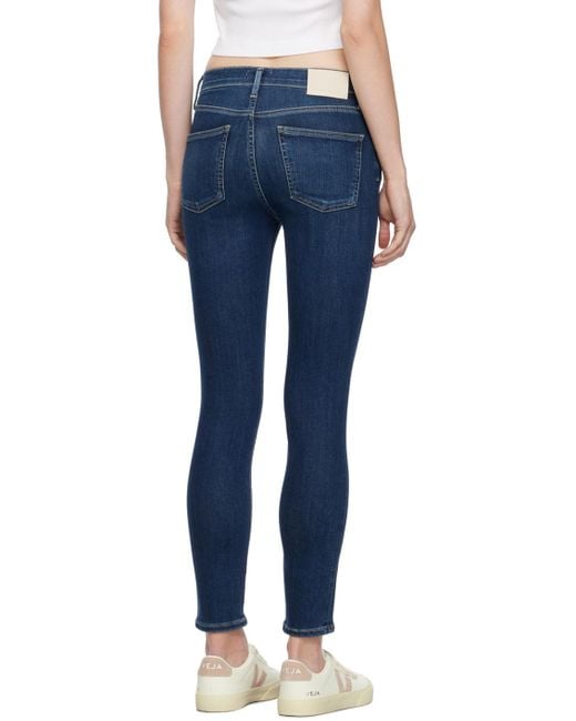 Citizens of Humanity Blue Rocket Jeans