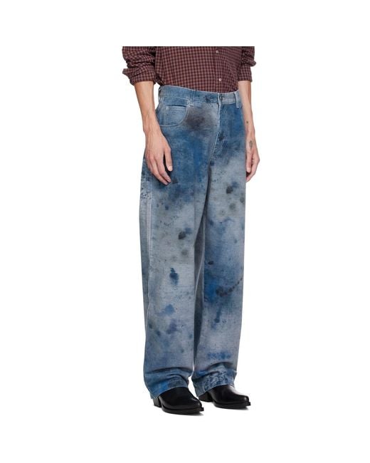 Isabel Marant Blue Pablo Jeans for men
