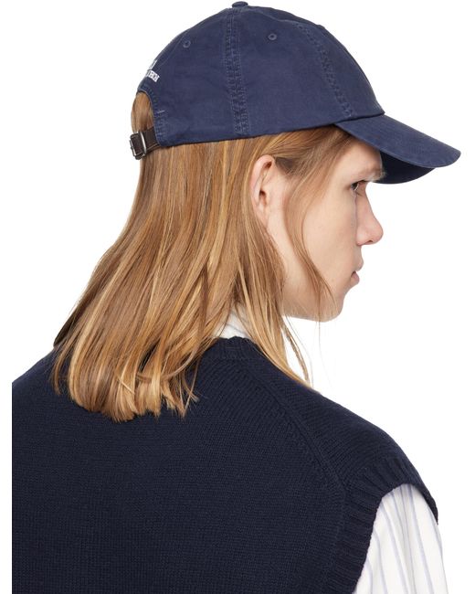 Polo Ralph Lauren Blue Stretch-Cotton Twill Ball Cap for men