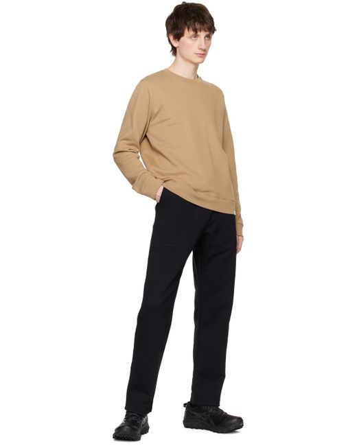 Norse Projects Natural Khaki Vagn Sweatshirt for men