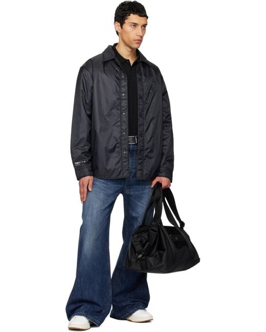 HUGO Black Logo Hardware Duffle Bag for men