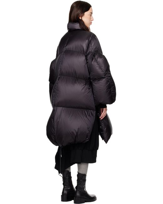 Sacai Black Padded Down Coat