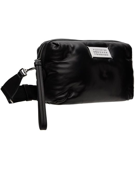 Maison Margiela Black Glam Slam Camera Bag for men