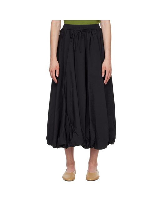 Weekend by Maxmara Black Ciurma Midi Skirt
