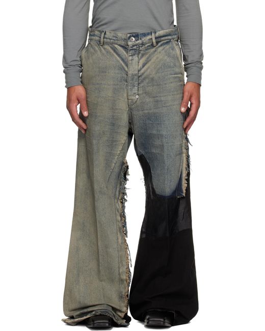 Rick Owens Black Concordians Joris Jeans for men