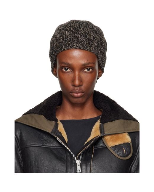 Our Legacy Black Classic Beanie