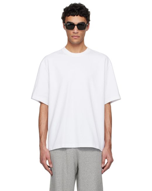 メンズ Axel Arigato ホワイト Motto Tシャツ White