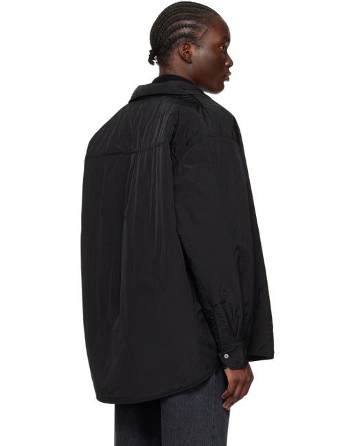 Our Legacy Black Tech Borrowed Jacket for men