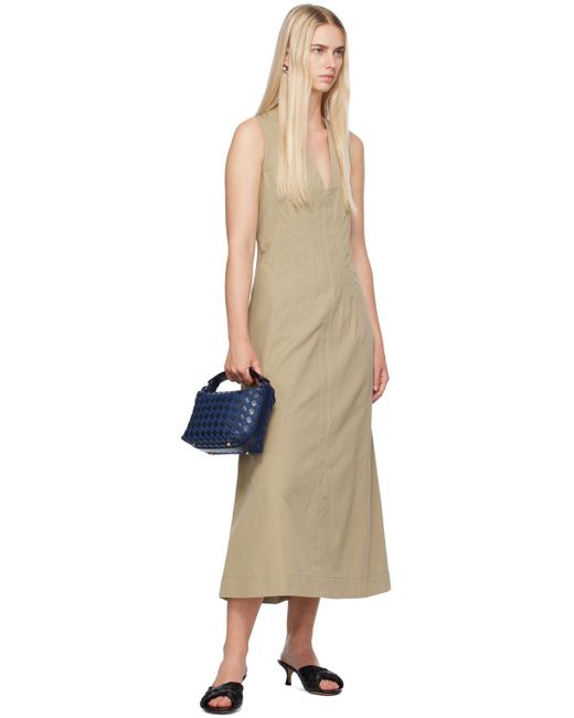 Bottega Veneta ネイビー&インディゴ ミニ Wallace バッグ Blue
