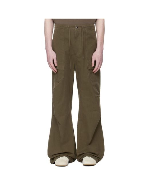 Entire studios Brown Khaki Barren Cargo Pants for men