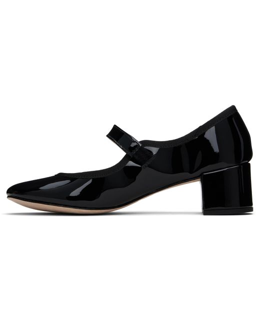 Repetto Black Fabienne Mary Jane Heels