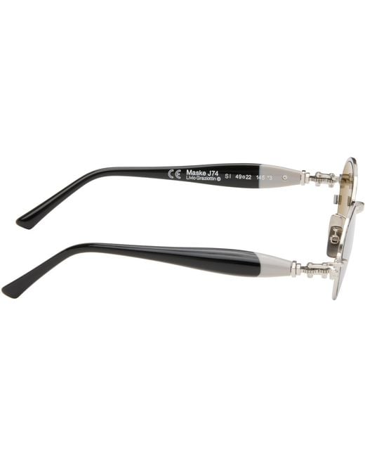 Kuboraum Metallic J74 Sunglasses for men