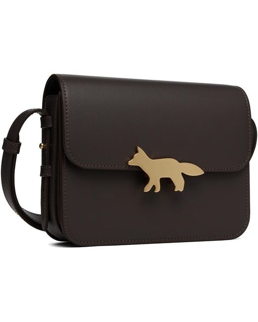 Maison Kitsuné Black Edie Bag