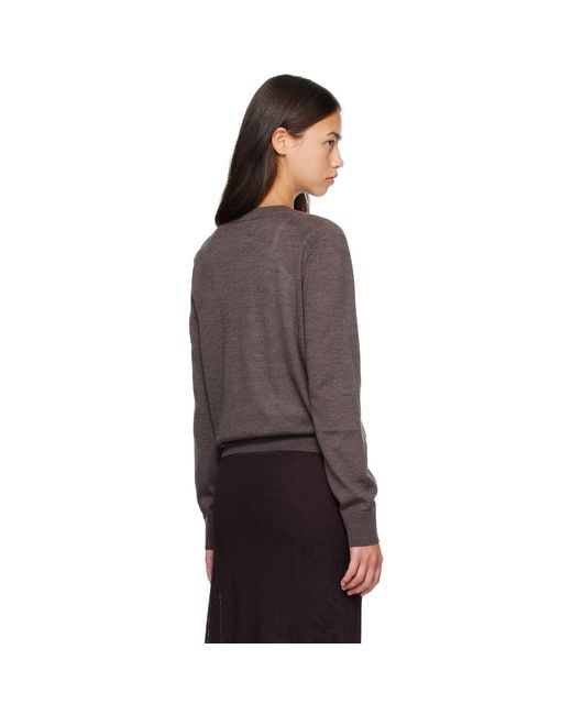 Loulou de Saison Brown Ditto Sweater