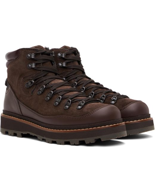 Moncler Black Peka Trek Boots for men